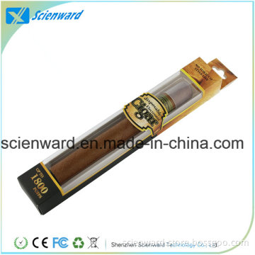 Disposable E Cigar Beautiful Ecig Ecig Packaging, 1800 Puff, 1300mAh, Accept Paypal.